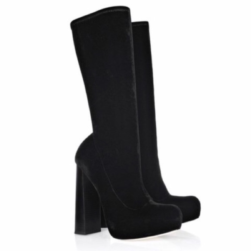 Alexander Wang Alana Velvet Boots